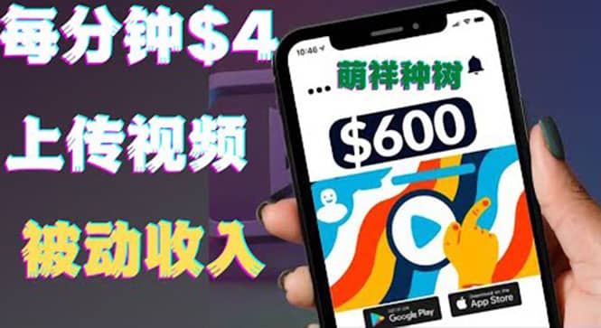 只需要上传视频然后每分钟赚4美元项目：详细操作步骤，新手也可操作-悟空知识星球