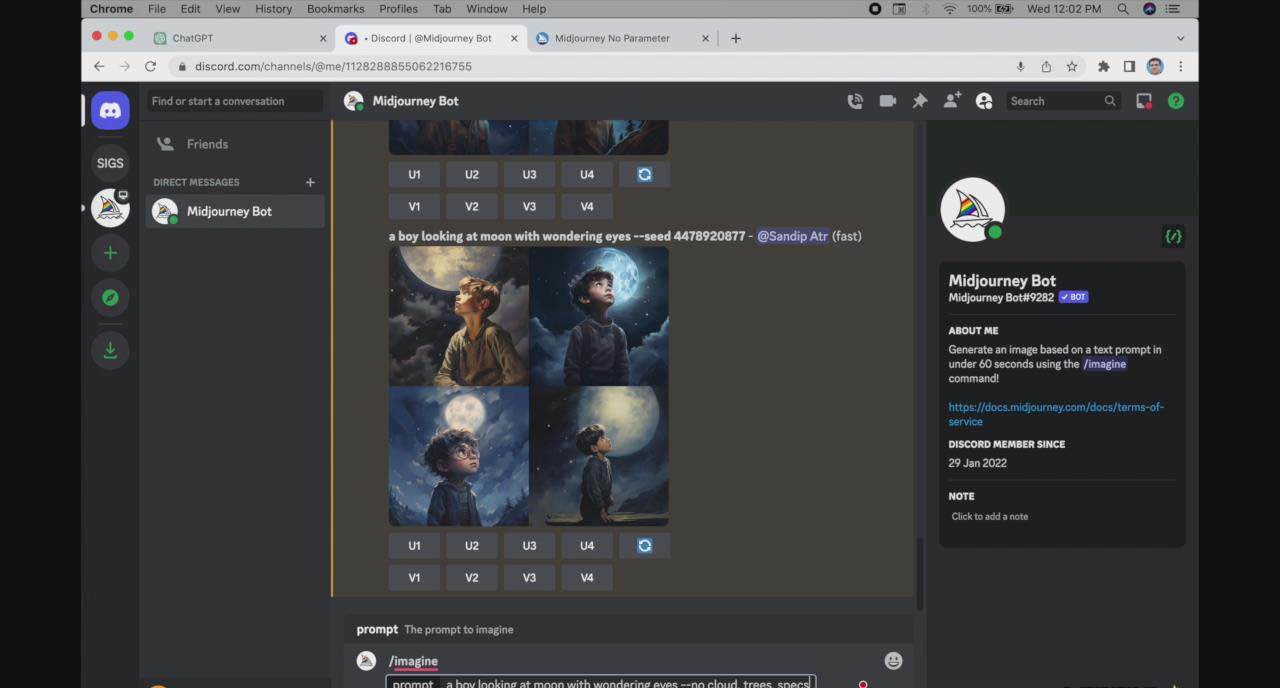 图片[5]-ChatGPT4 和 MidJourney AI 绘画聊天革命性指南教程-33节视频课-中英字幕-悟空知识星球
