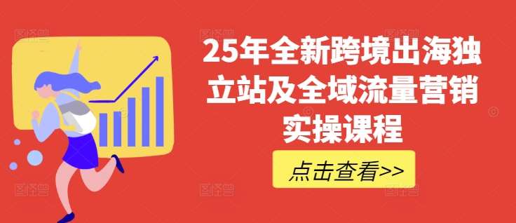 25年全新跨境出海独立站及全域流量营销实操课程，跨境电商独立站TIKTOK全域营销普货特货玩法大全-悟空知识星球