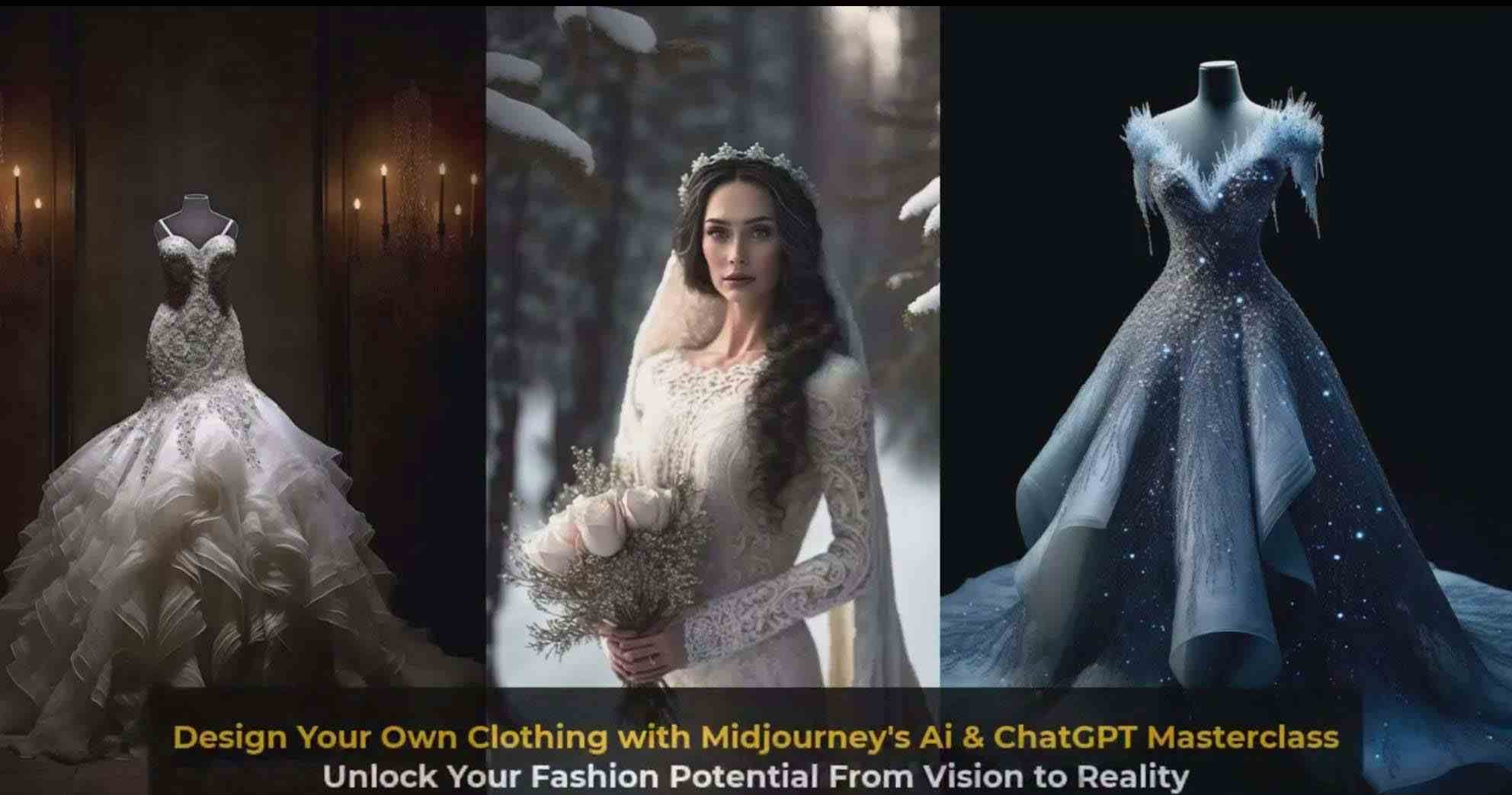 图片[9]-利用 Midjourneys Ai 人工智能设计自己的服装AI大师班-10节课-中英字幕-悟空知识星球