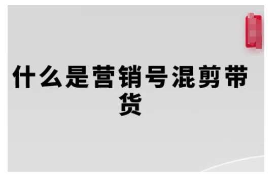 营销号混剪带货，从内容创作到流量变现的全流程，教你用营销号形式做混剪带货-悟空知识星球