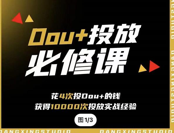 代同学DOU+投放训练营，用付费流量撬动大额自然流量，过得超额变现转化-悟空知识星球