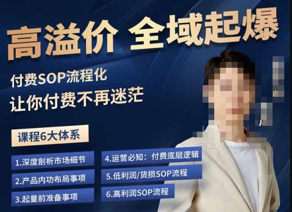 逸风-拼多多高溢价全域起爆,6大课程体系,付费玩法全套实操-悟空知识星球