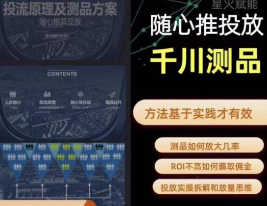爱做号的老王·随心推+千川投流，投放实操拆解和放量思维，投流原理、千川测品-悟空知识星球