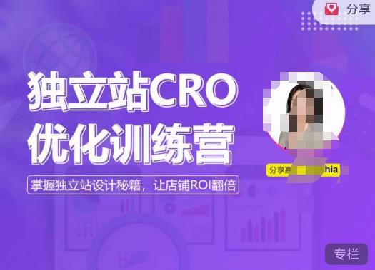 独立站CRO优化训练营，掌握独立站设计秘籍，打造高转化的独立站，让店铺ROI翻倍-悟空知识星球
