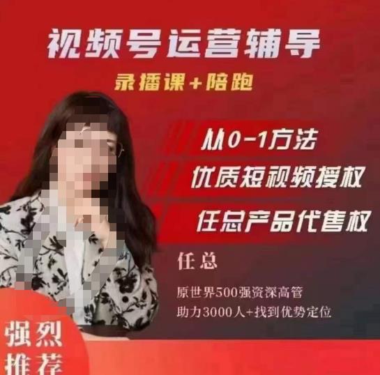 任姐视频号运营，懂老板的任总视频号短视频运营，从0到1做视频号课程-悟空知识星球