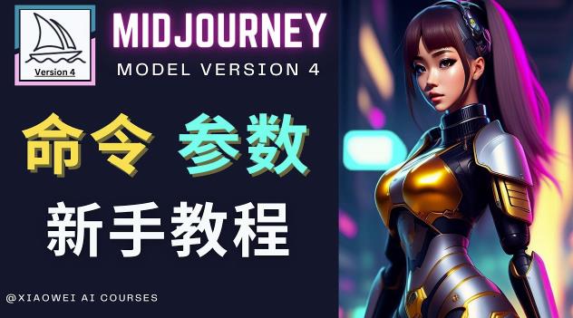 Midjourney新手入门教程，轻松创作顶级图像，命令参数-新手教程-悟空知识星球