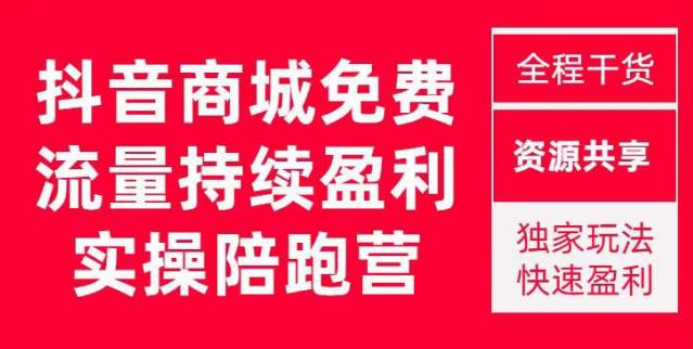 抖音商城搜索持续盈利陪跑成长营,抖音商城搜索从0-1、从1到10的全面解决方案-悟空知识星球