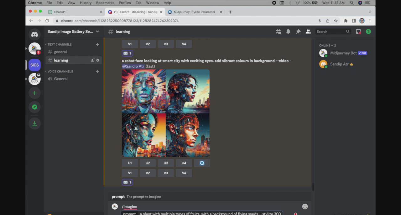 图片[4]-ChatGPT4 和 MidJourney AI 绘画聊天革命性指南教程-33节视频课-中英字幕-悟空知识星球
