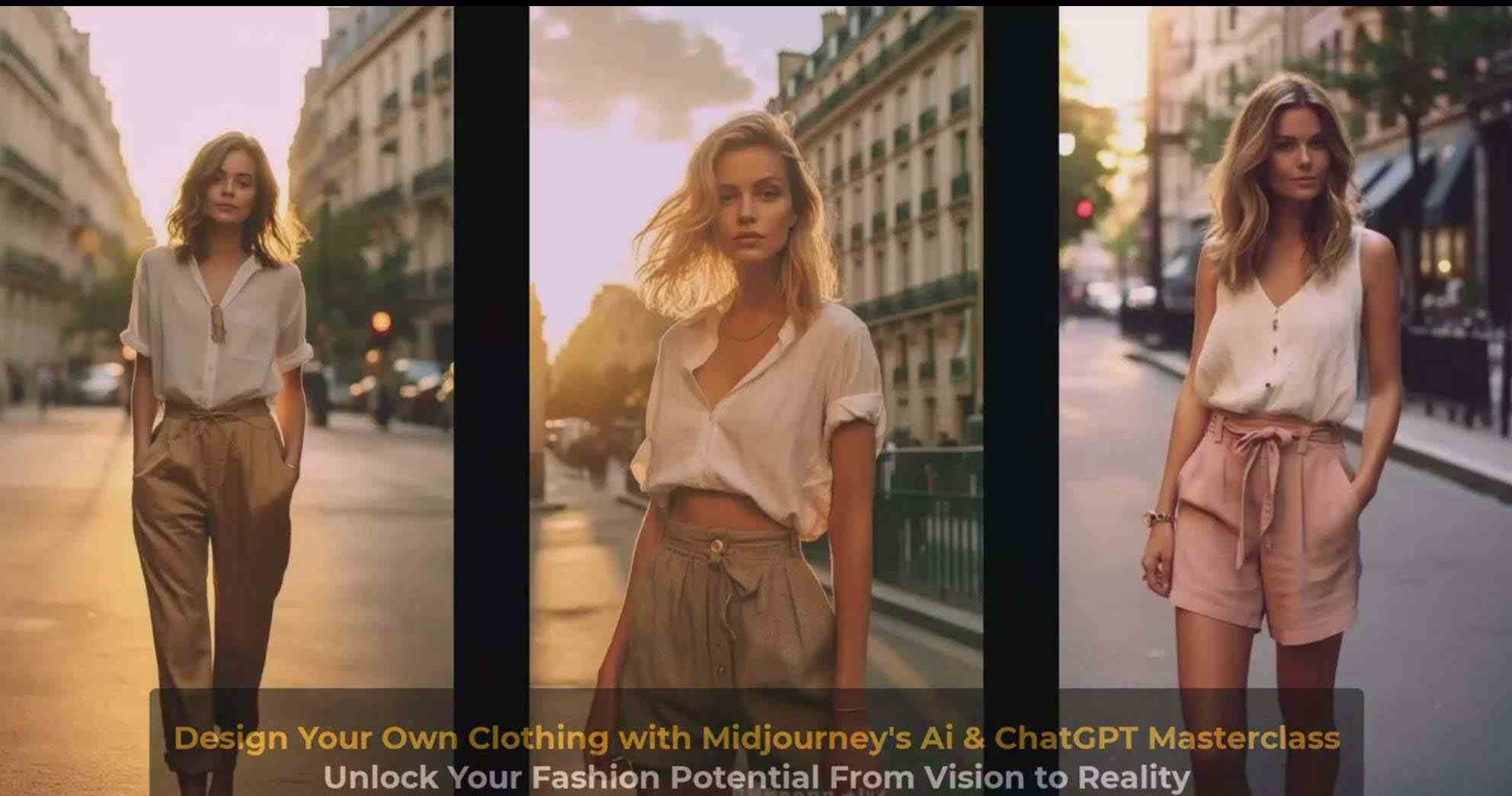 图片[11]-利用 Midjourneys Ai 人工智能设计自己的服装AI大师班-10节课-中英字幕-悟空知识星球