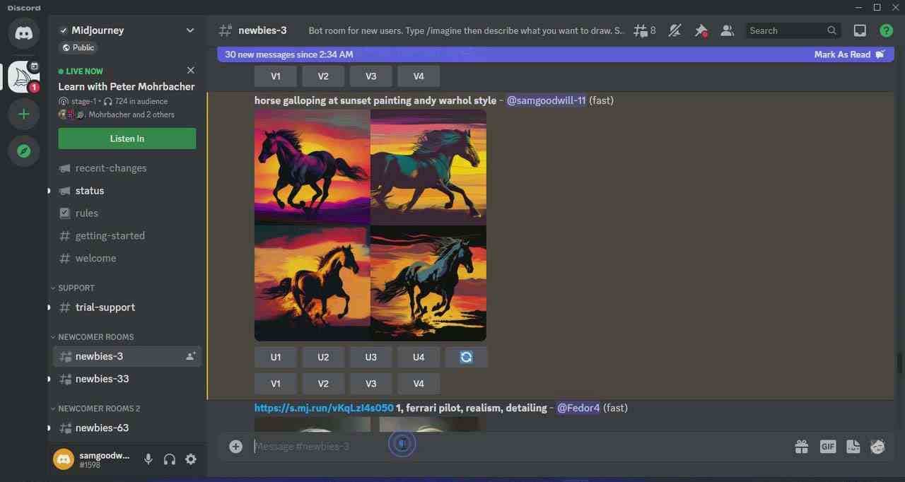 图片[6]-Midjourney AI人工智能艺术图片从入门到高级创作教程-34节课-中英字幕-悟空知识星球