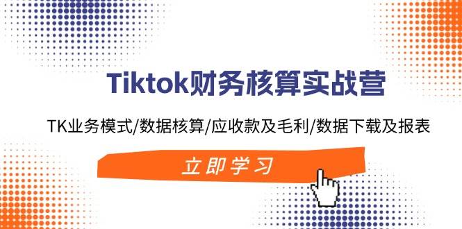 (11978期)Tiktok财务核算实战营:TK业务模式/数据核算/应收款及毛利/数据下载及报表-悟空知识星球