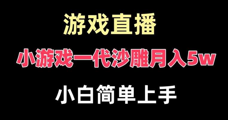 玩小游戏一代沙雕月入5w，爆裂变现，快速拿结果，高级保姆式教学【揭秘】-悟空知识星球
