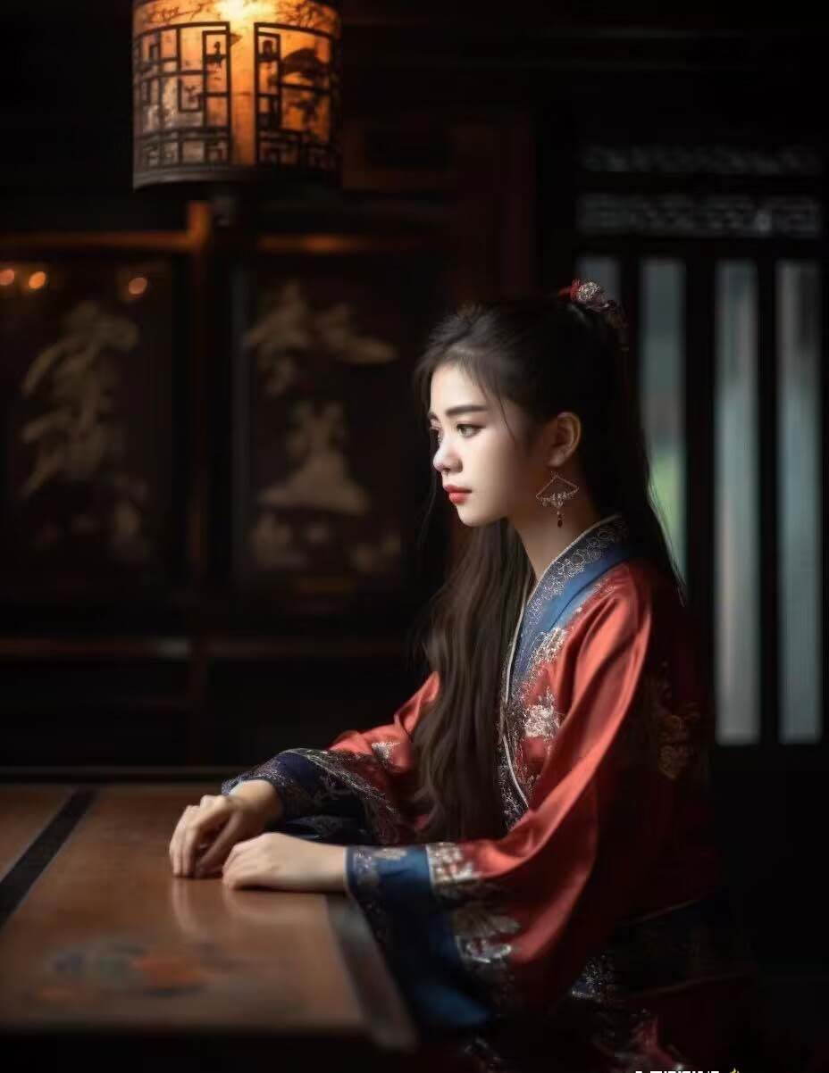 图片[7]-Midjourney关键词-AI生成中国风古装汉服美女人像提示关键词-悟空知识星球