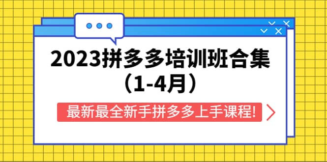 2023拼多多培训班合集（1-4月），最新最全新手拼多多上手课程!-悟空知识星球