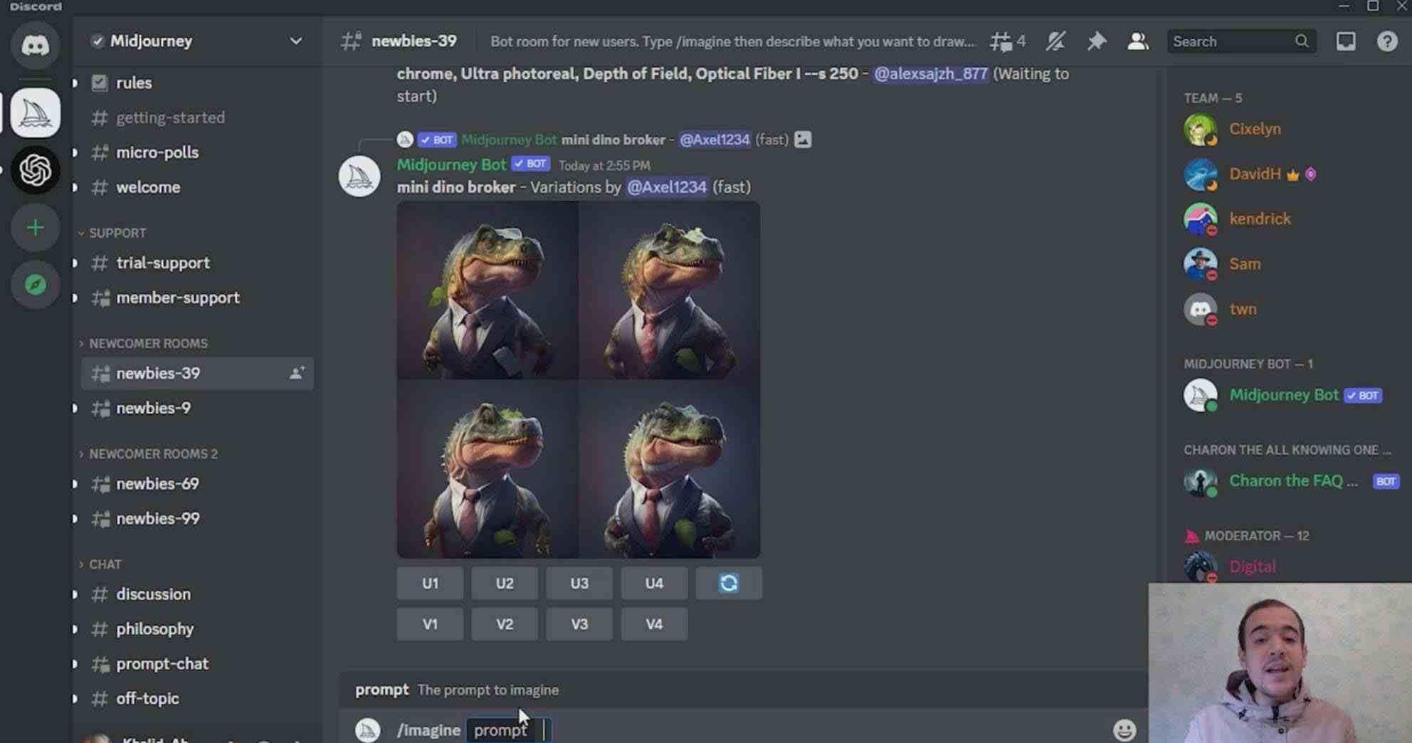 图片[2]-Midjourney精通教程-使用Midjourney AI创建美丽艺术图像-36节课-中英字幕-悟空知识星球