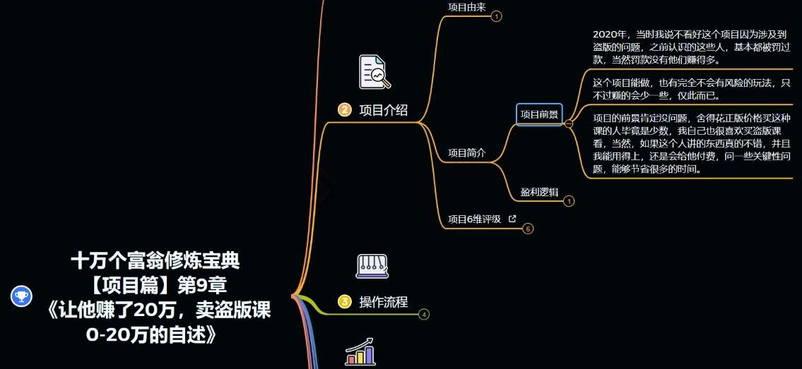 图片[2]-十万个富翁修炼宝典之9.让他赚了20万，卖盗版课0-20万的自述-悟空知识星球