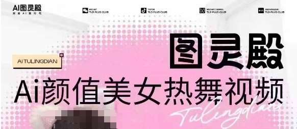 全网首发,原价988图灵殿AI颜值美女热舞视频,云端生图,轻松过原创-悟空知识星球