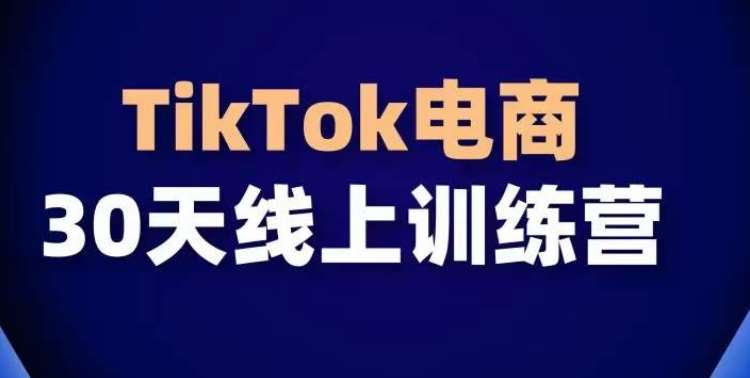 TikTok电商带货30天线上课,不可错过的全球流量洼地!-悟空知识星球