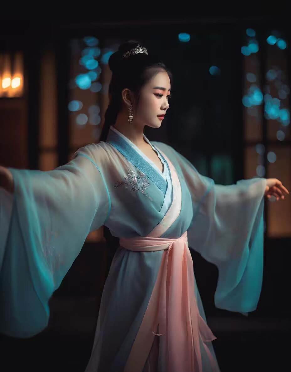 图片[10]-Midjourney关键词-AI生成中国风古装汉服美女人像提示关键词-悟空知识星球