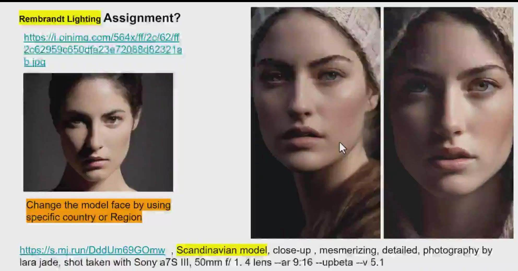 Midjourney v5 ChatGPT 和 Bard AI人工智能人像摄影大师班-15节-中英字幕-悟空知识星球