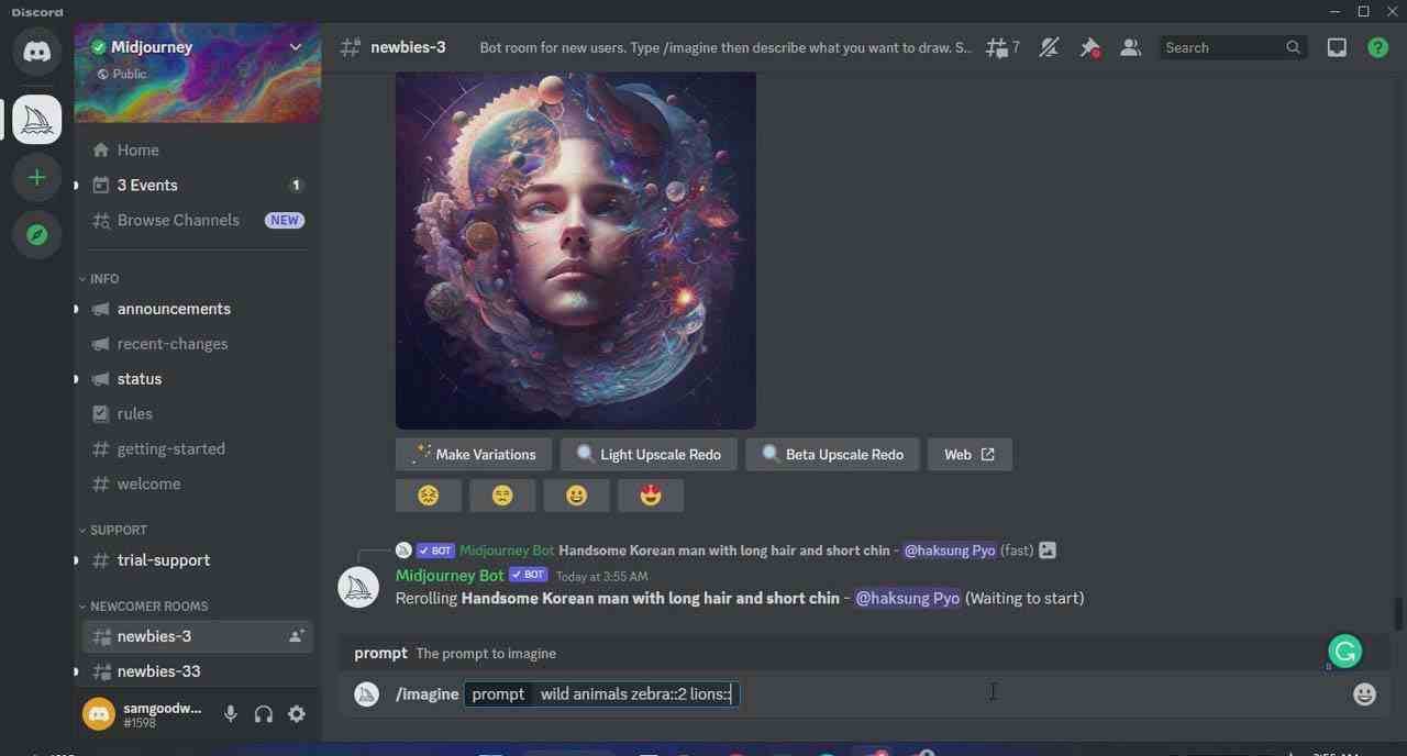 Midjourney AI人工智能艺术图片从入门到高级创作教程-34节课-中英字幕-悟空知识星球