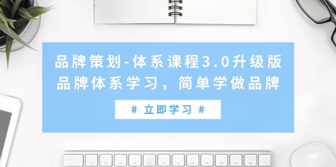 (9284期)品牌策划-体系课程3.0升级版,品牌体系学习,简单学做品牌(高清无水印)-悟空知识星球