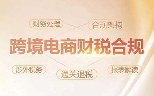 跨境老板财税合规特训营，规避财税风险、提升企业利润-悟空知识星球