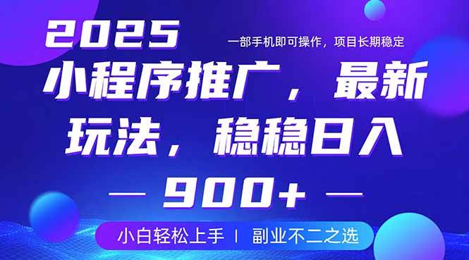 （14137期）25年小程序掘金最新玩法，稳稳日入900+，副业兼职的不二之选-悟空知识星球