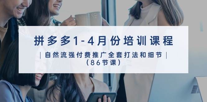 （10495期）拼多多1-4月份培训课程，自然流强付费推广全套打法和细节（86节课）-悟空知识星球