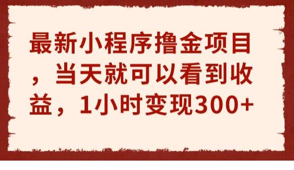 最新小程序撸金项目，当天就可以看到收益，1小时变现300+【揭秘】-悟空知识星球