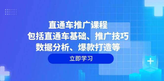 （14001期）直通车推广课程：包括直通车基础、推广技巧、数据分析、爆款打造等-悟空知识星球