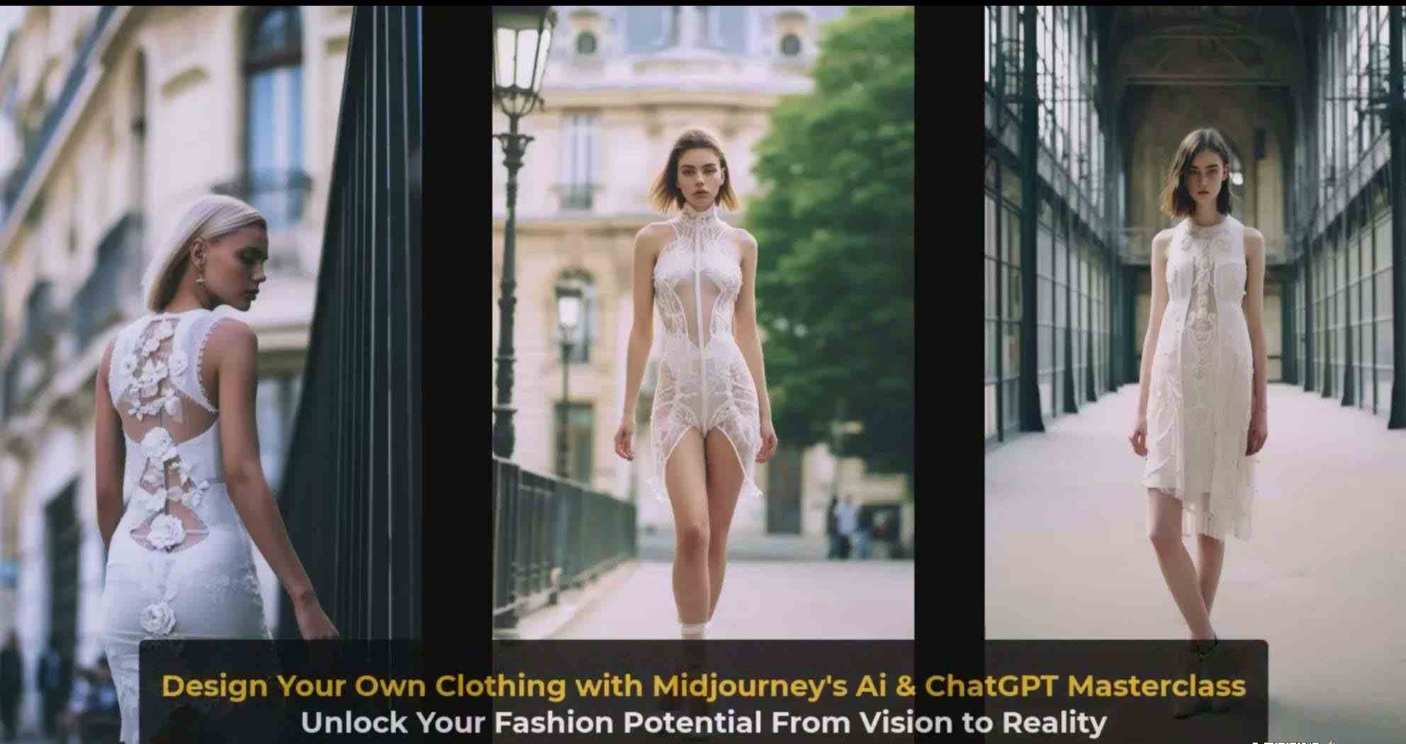 图片[6]-利用 Midjourneys Ai 人工智能设计自己的服装AI大师班-10节课-中英字幕-悟空知识星球