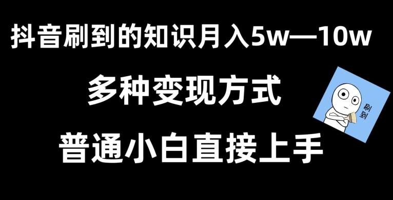 抖音刷到的知识，每天只需2小时，日入2000+，暴力变现，普通小白直接上手【揭秘】-悟空知识星球
