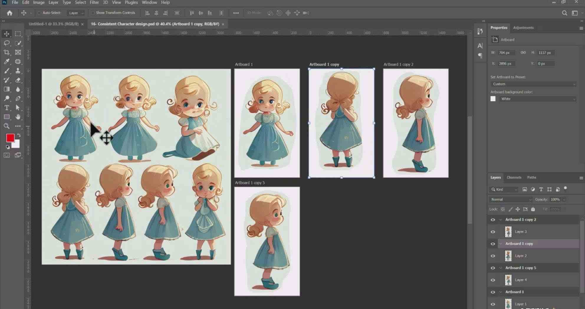 图片[8]-掌握 MidJourney V5 AI + ChatGPT创建一致的角色设计图像-22节课-中英字幕-悟空知识星球