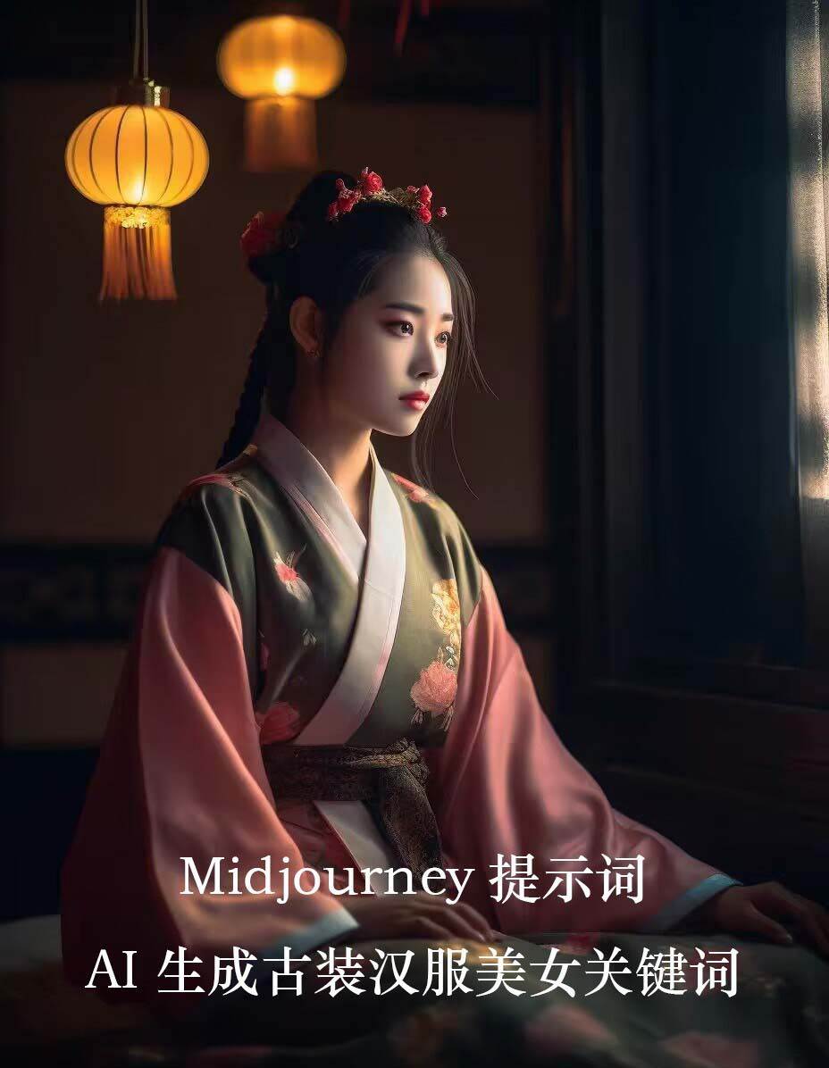 图片[2]-Midjourney关键词-AI生成中国风古装汉服美女人像提示关键词-悟空知识星球