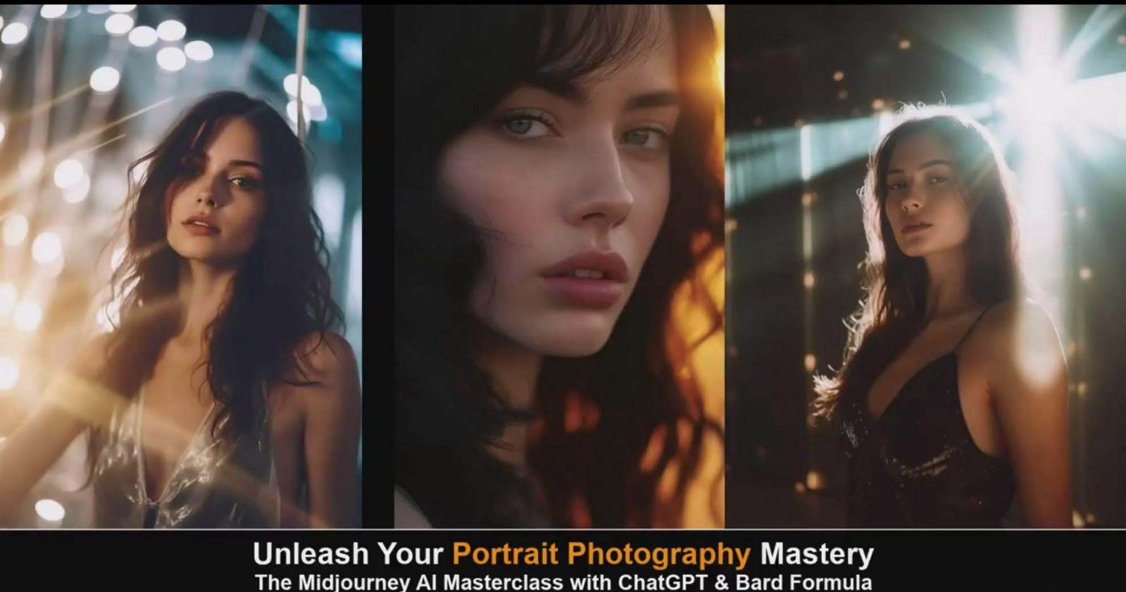图片[6]-Midjourney v5 ChatGPT 和 Bard AI人工智能人像摄影大师班-15节-中英字幕-悟空知识星球