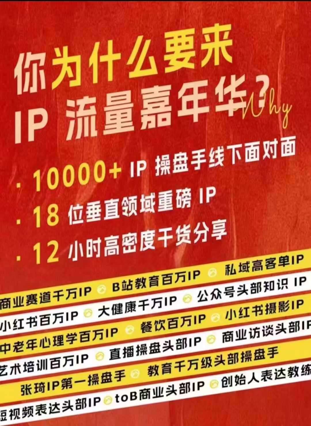 群响IP流量嘉年华，​现场视频+IP江湖2024典藏版PPT-悟空知识星球