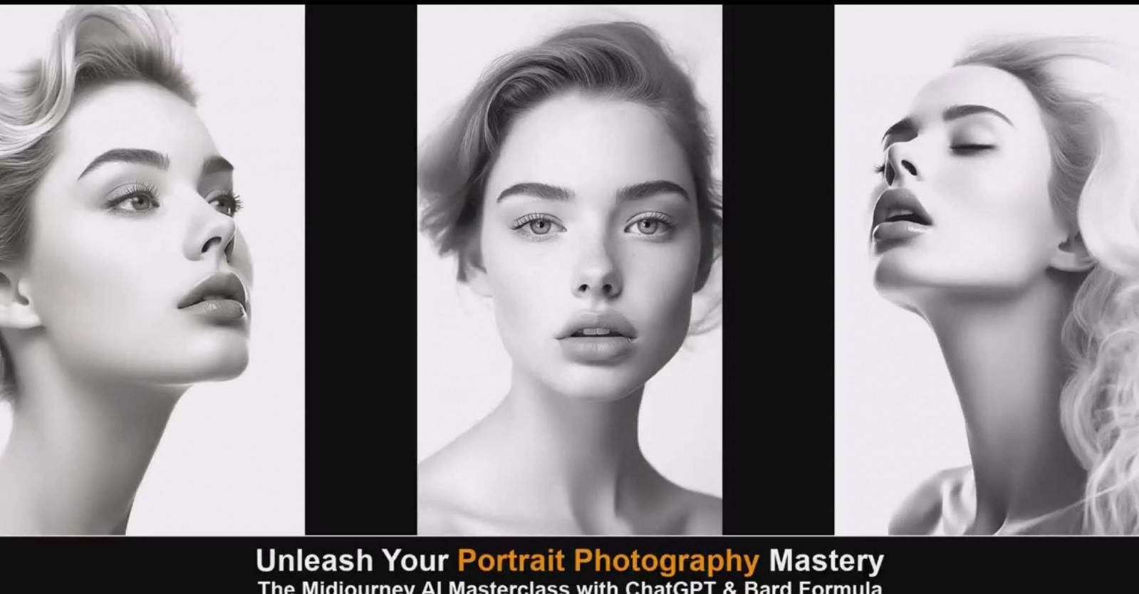 图片[2]-Midjourney v5 ChatGPT 和 Bard AI人工智能人像摄影大师班-15节-中英字幕-悟空知识星球