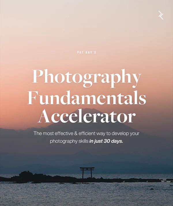 图片[2]-网红摄影师Pat Kay – 30天摄影基础知识加速器教程-30节课-中英字幕-悟空知识星球