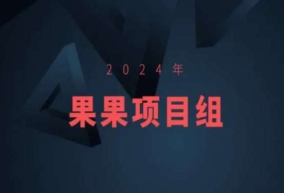 2024年果果项目组项目合集-果果最新项目-悟空知识星球