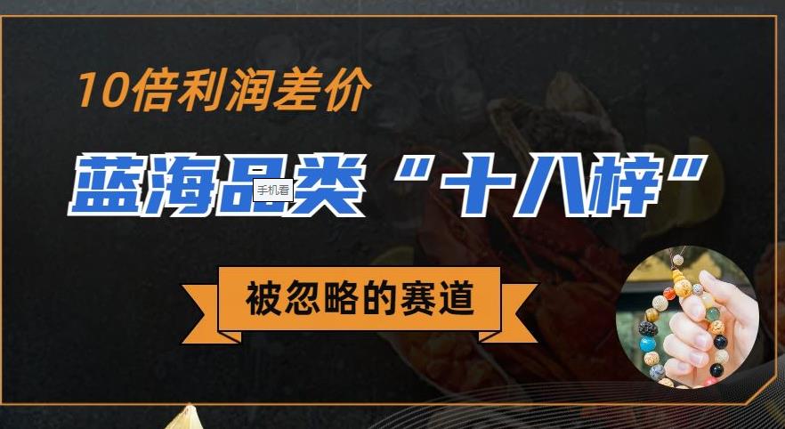 被忽略的蓝海品类“十八籽”，10倍的利润差价，同行一天几十单【揭秘】-悟空知识星球