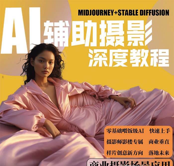 图片[2]-2024年AI辅助摄影人工智能商业应用摄影课程（37节课）-悟空知识星球
