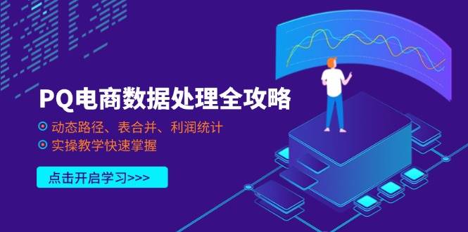 （14240期）PQ电商数据处理全攻略，动态路径、表合并、利润统计，实操教学快速掌握-悟空知识星球