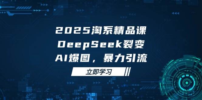 （14639期）2025 淘系精品课，DeepSeek 裂变，AI 爆图，暴力引流-悟空知识星球