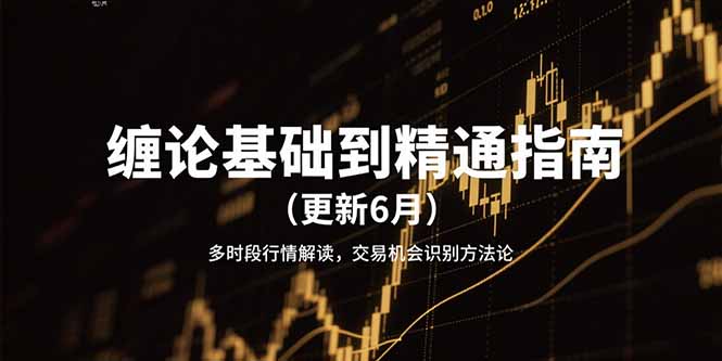 （15184期）缠论基础到精通指南（更新6月）多时段行情解读，交易机会识别方法论-悟空知识星球