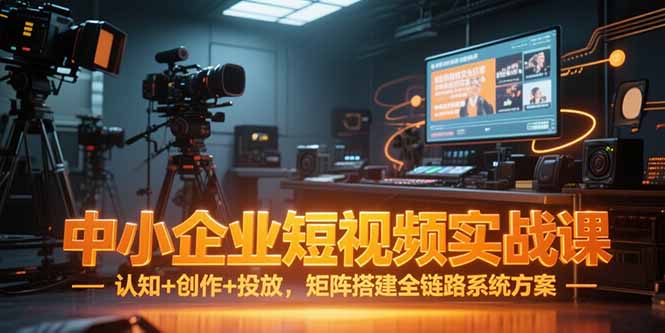 （15249期）中小企业短视频实战课，认知+创作+投放，矩阵搭建全链路系统方案-悟空知识星球