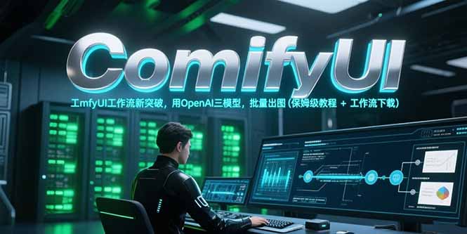 （15191期）ComfyUI工作流新突破，用OpenAI三模型，批量出图(保姆级教程+工作流下载)-悟空知识星球
