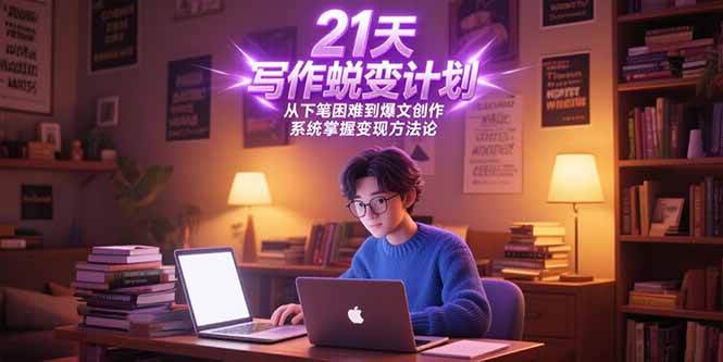 (15204期)21天写作蜕变计划,从下笔困难到爆文创作,系统掌握变现方法论-悟空知识星球