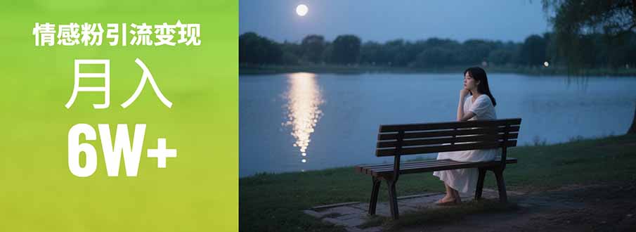 （15229期）情感粉引流变现实操课：单月变现6w+，情感粉引流变现实操课-悟空知识星球